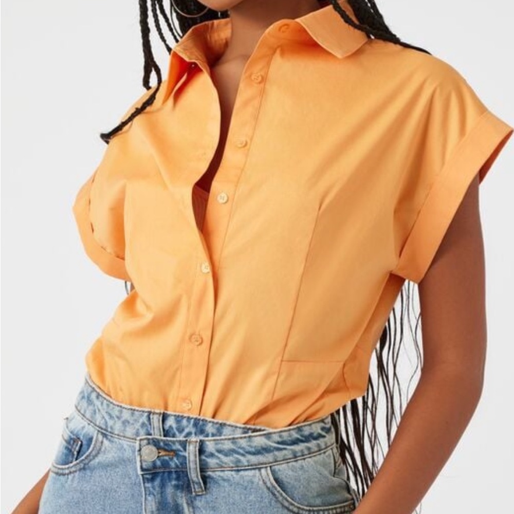 Orange body suit, FOREVER 21